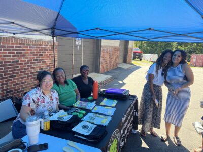 Human Services display table